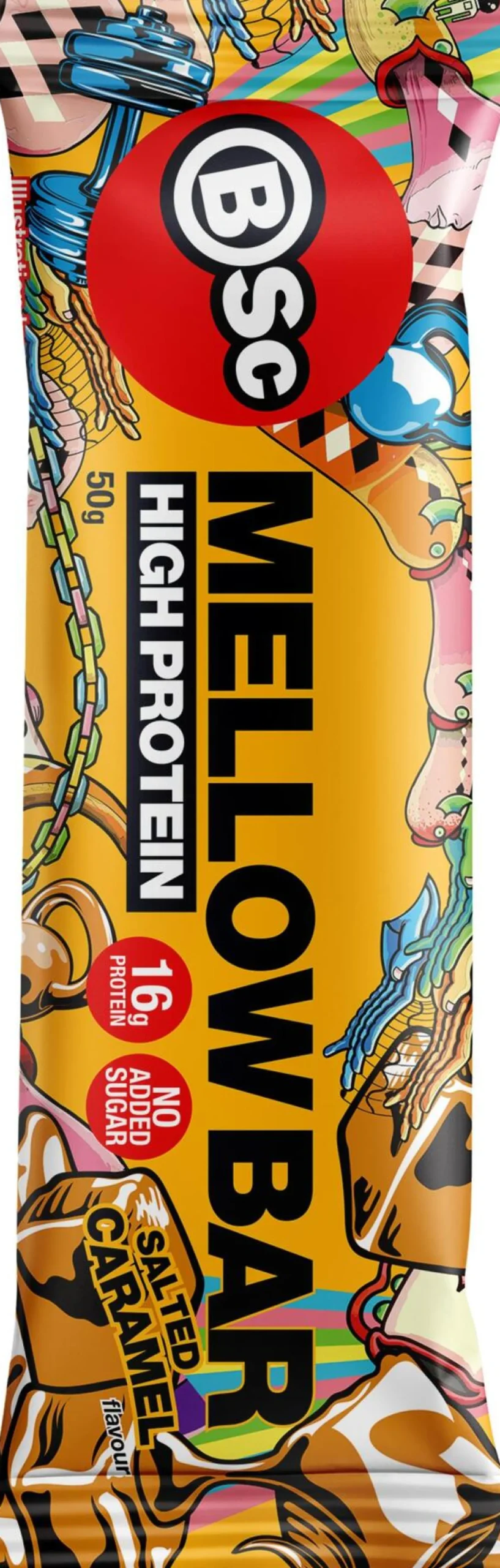 BSc Mellow Bar Salted Caramel 50 g