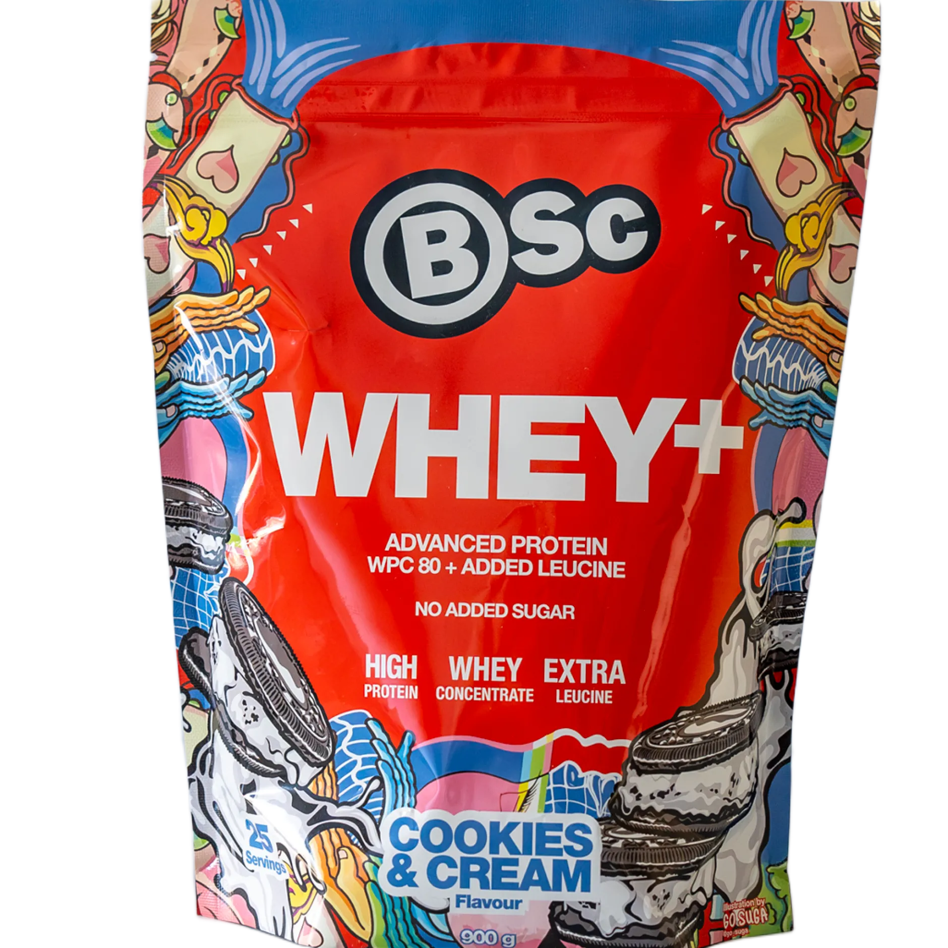 BSc Whey Cookies & Cream 900 g