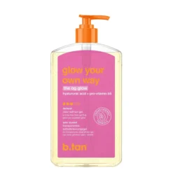 b.tan Glow Your Own Way Clear Self Tan Gel 473 ml
