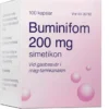Buminifom Vid Gasbesvär 200 mg 100 kapslar