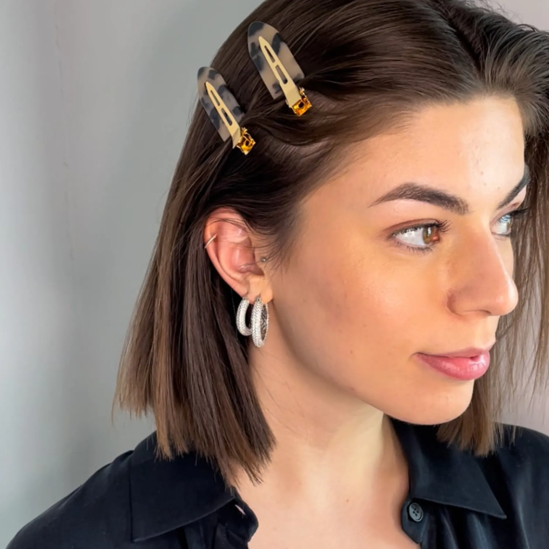 ByBarb Make-up Clips Sköldpadda 4 st