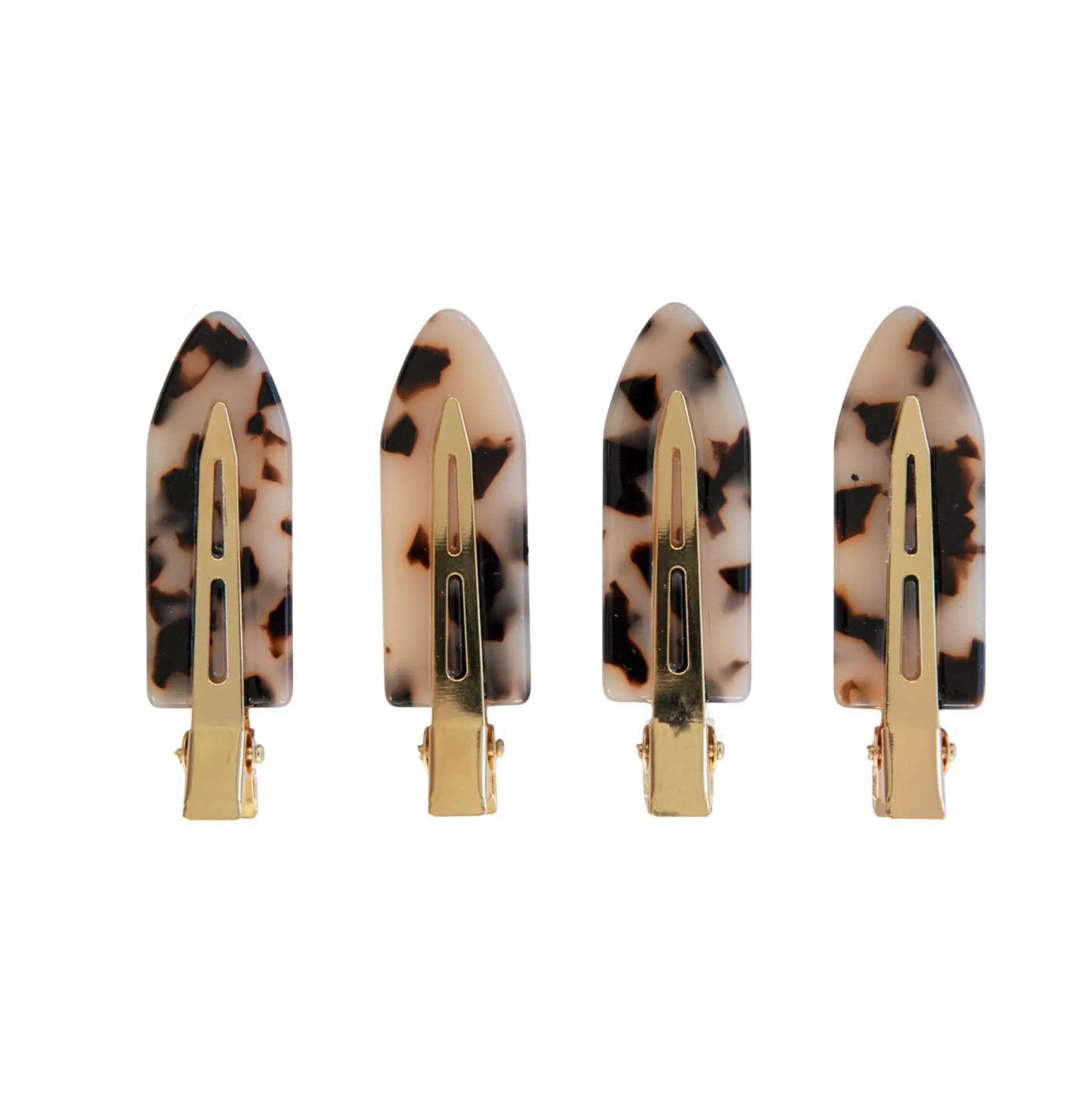 ByBarb Make-up Clips Sköldpadda 4 st