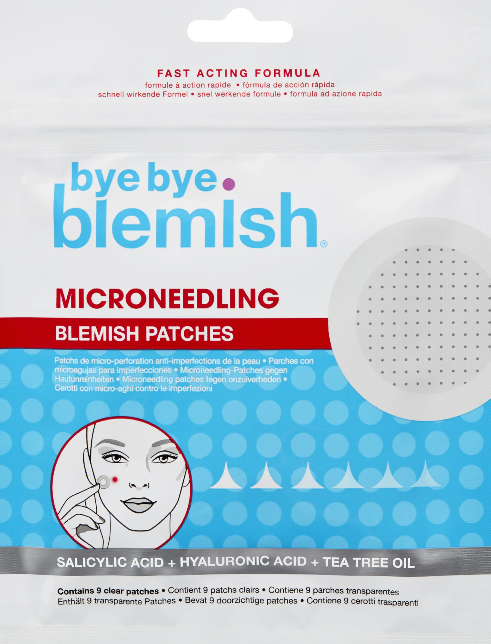 Bye Bye Blemish Microneedling Blemish Patches 9 st
