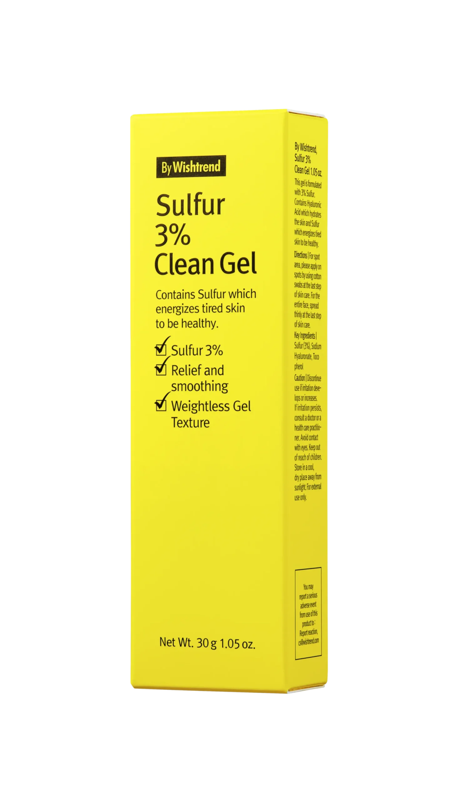 By Wishtrend Sulfur 3% Clean Gel 30g
