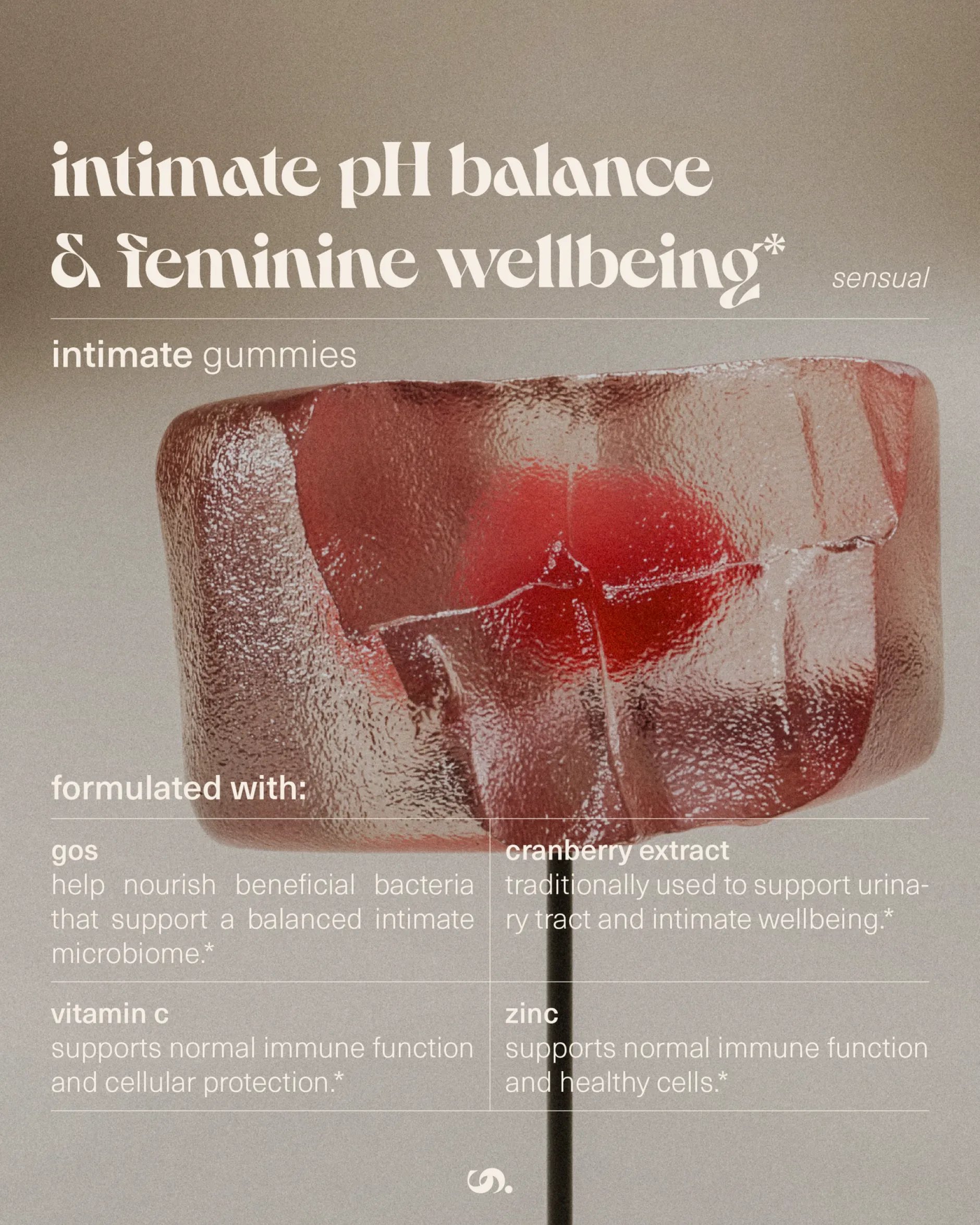 Caene Intimate Comfort Gummies 60 st