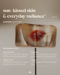 Caene Summer Sun & Glow Gummies 60 st