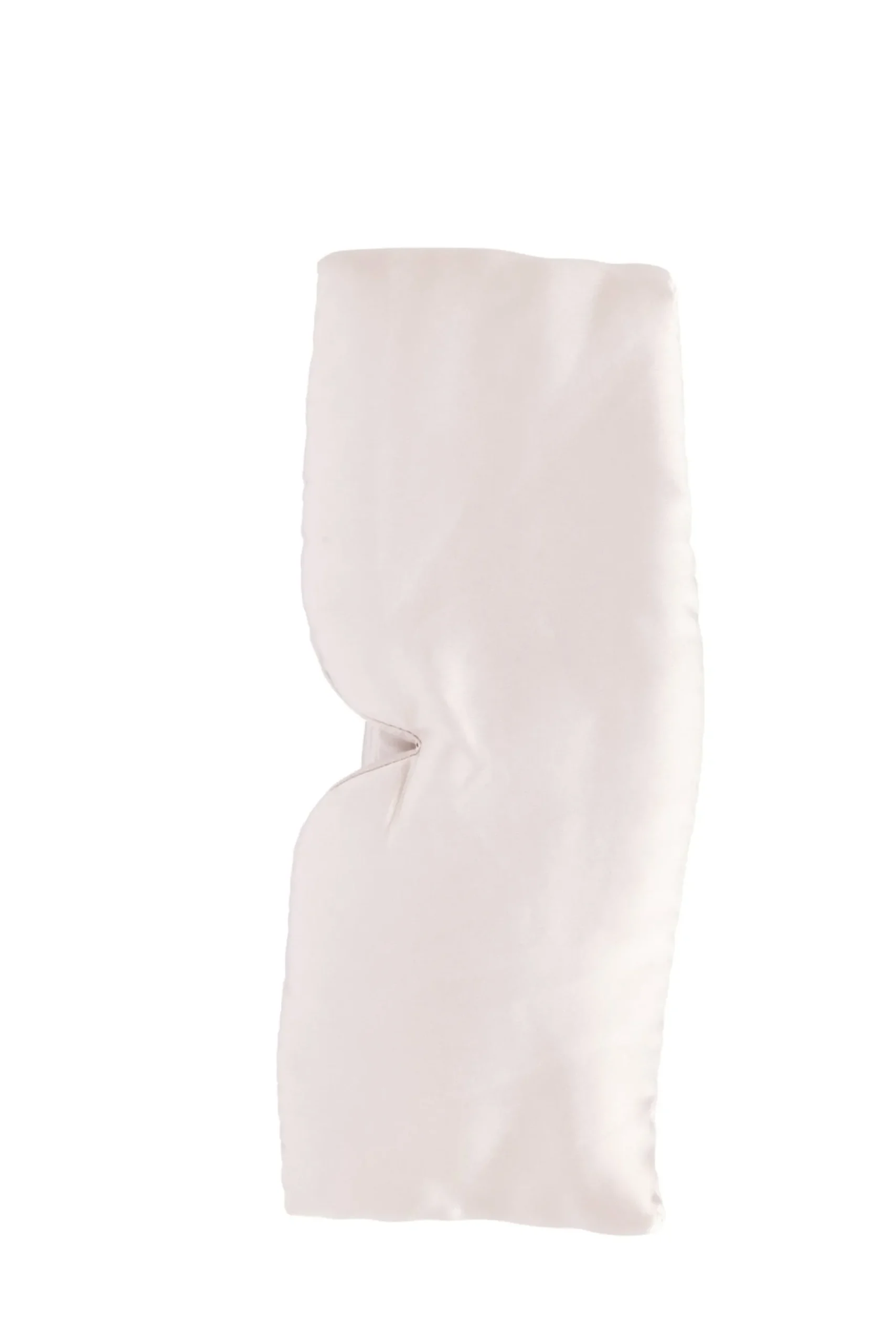 Cailap stor sovmask i satin ljus beige