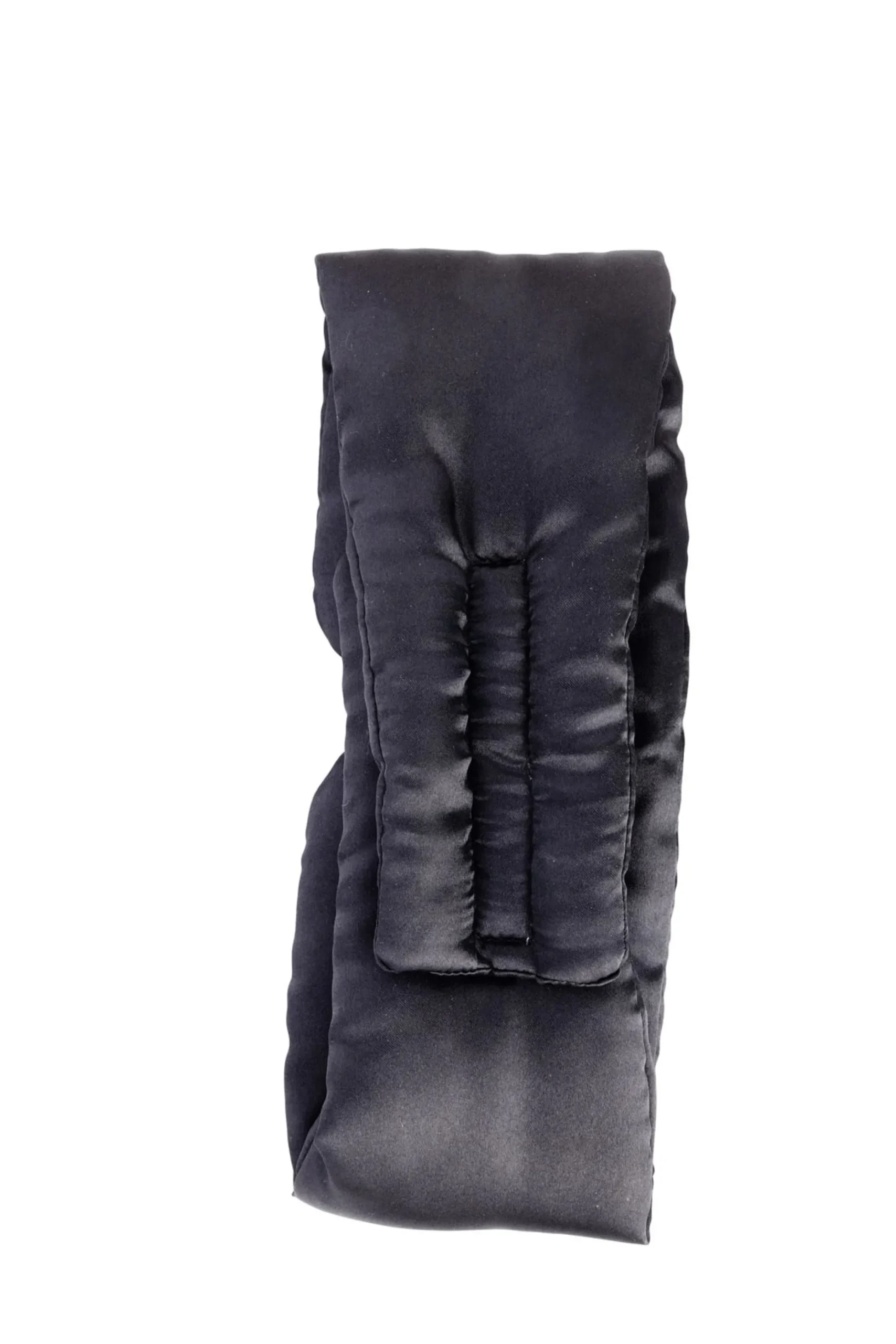 Cailap stor sovmask i satin svart