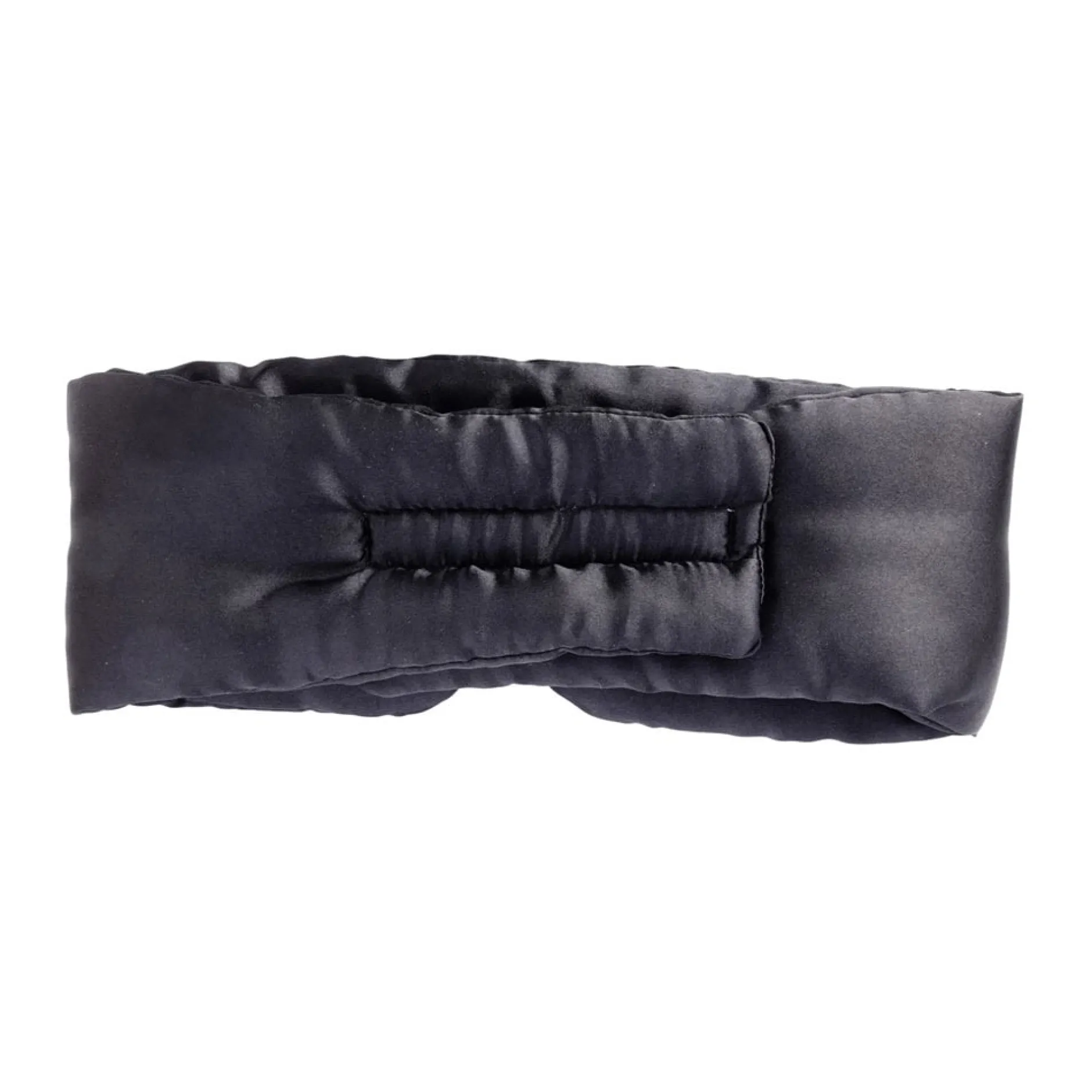 Cailap stor sovmask i satin svart