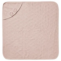 Cam Cam Copenhagen Babyhandduk Med Huva Och Öron Dusty Rose