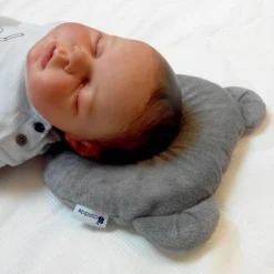 Candide Panda babykudde Grå