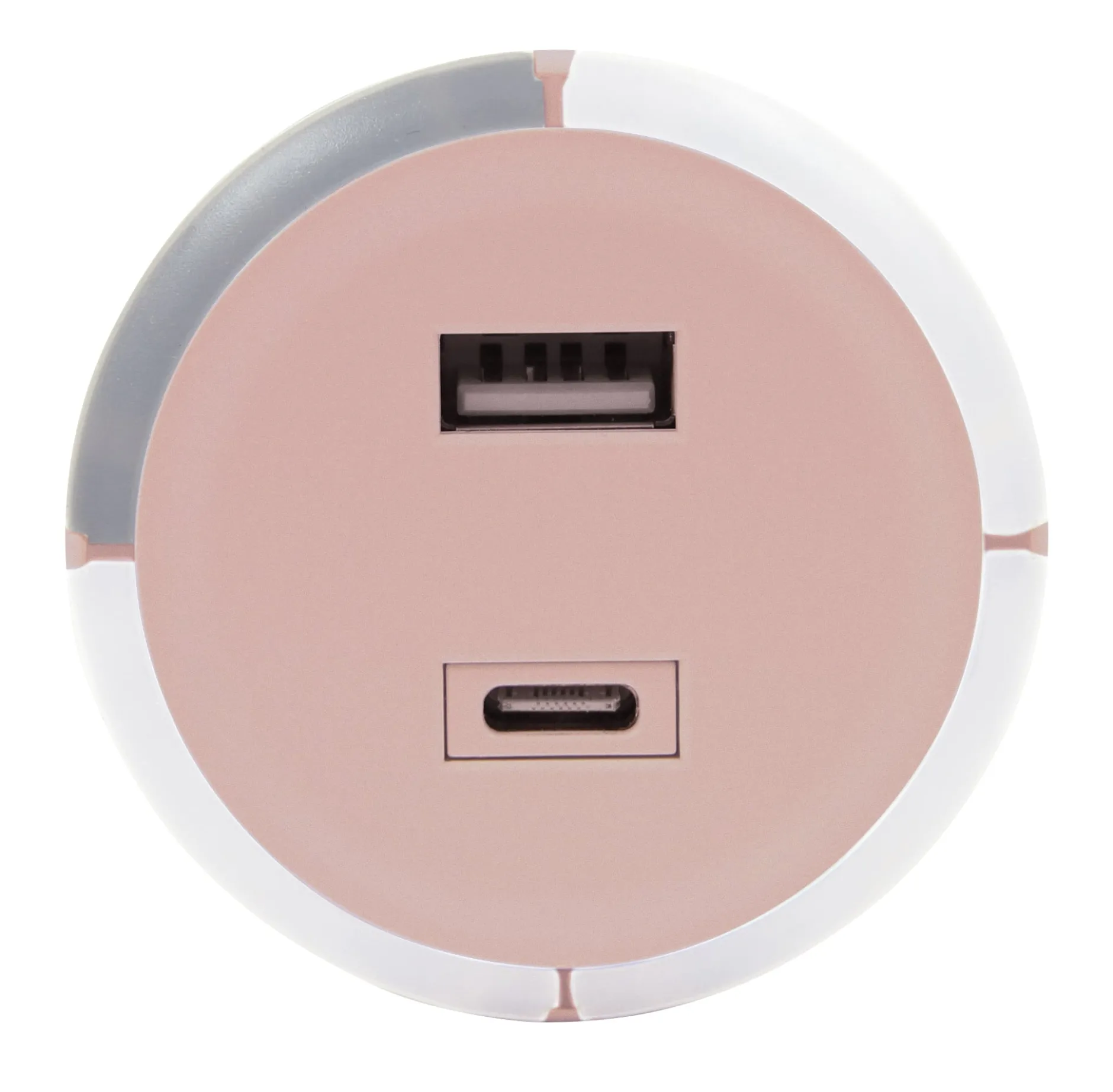 CAPiDi Säkerhetstimer USB A+C Rosa 1 st