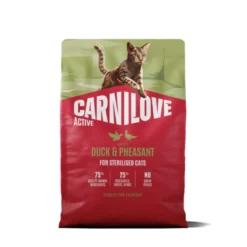 Carnilove Active Cat Duck & Pheasant for Sterilised Adult All Breeds 2 kg