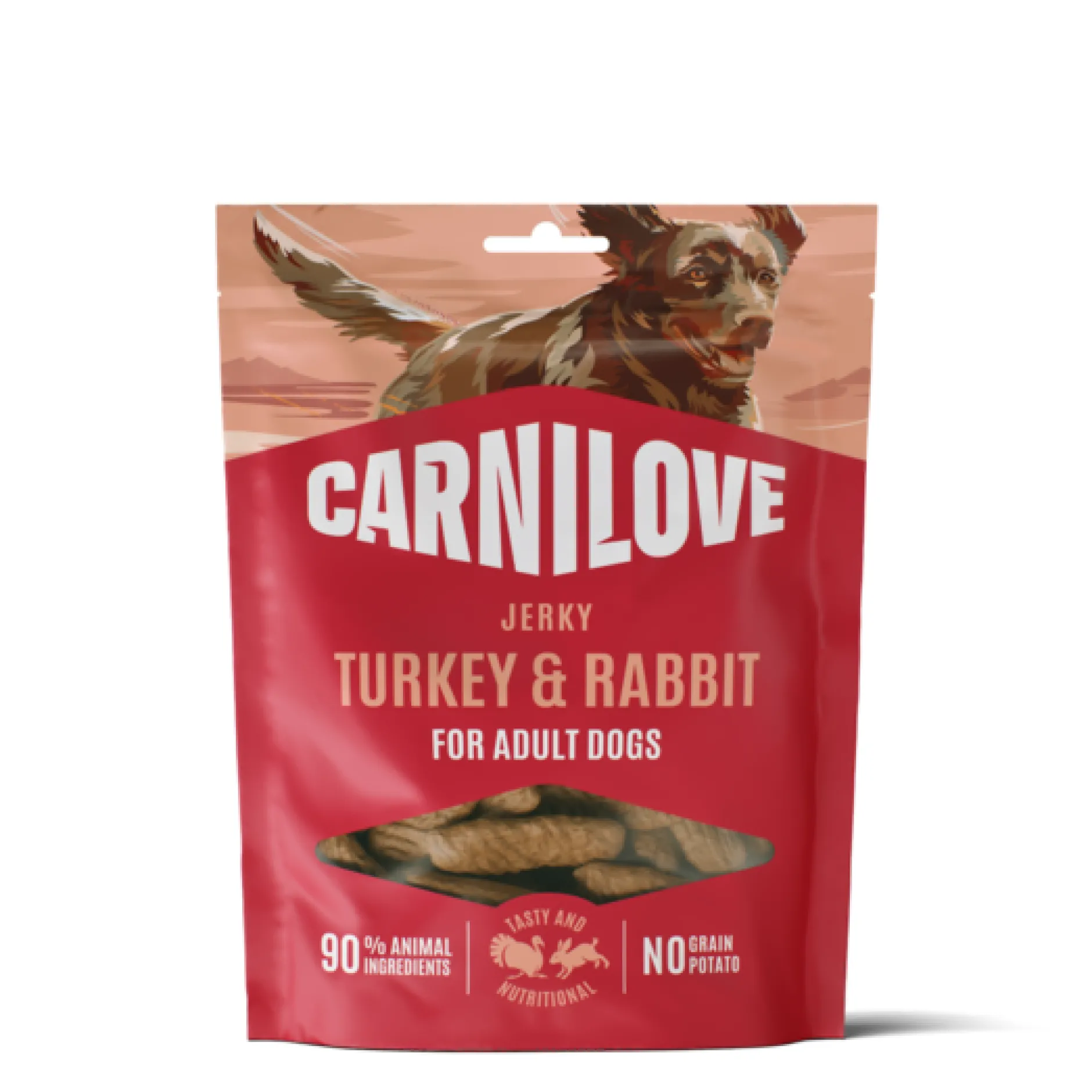 Carnilove Dog Jerky Turkey & Rabbit 100 g
