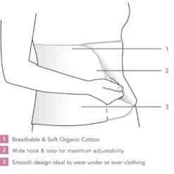 Carriwell Belly Binder Natur L/XL