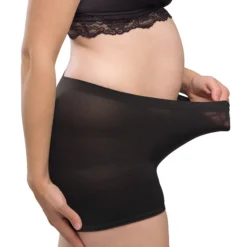 Carriwell Gravid- och sjukhustrosa svart 2-pack