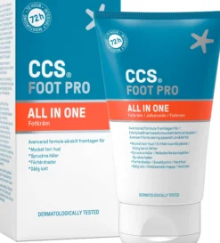 CCS Foot Pro All In One 5-i-1 Fotkräm 100 ml