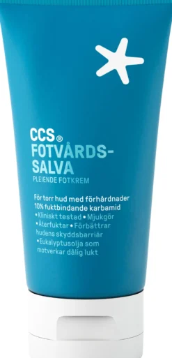 CCS Fotvårdssalva Mjukgörande Salva för Torra Fötter & Hård Hud 75 ml