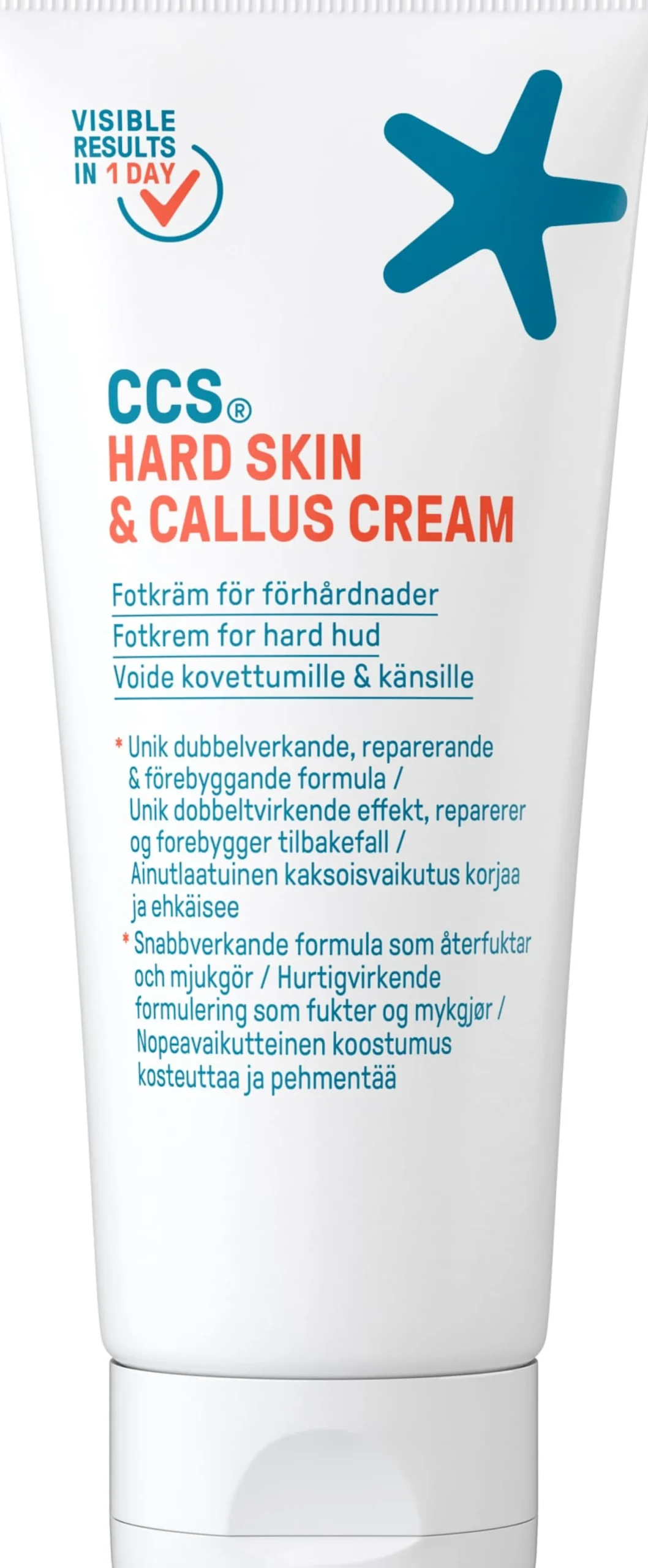 CCS Hard Skin & Callus Cream Fotkräm för Förhårdnader & Hård Hud 100 ml