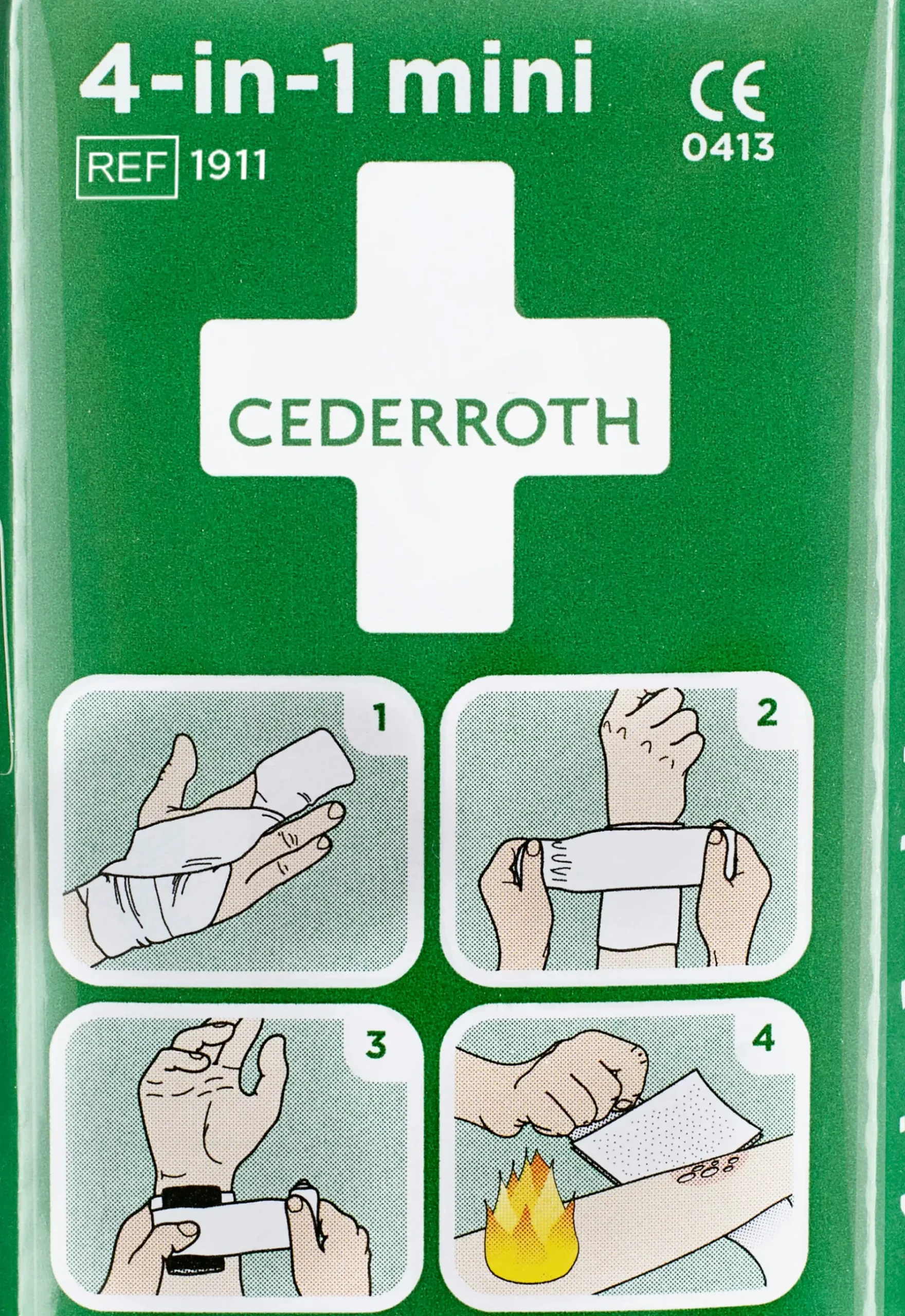 Cederroth Första hjälpen 4-i-1 Mini