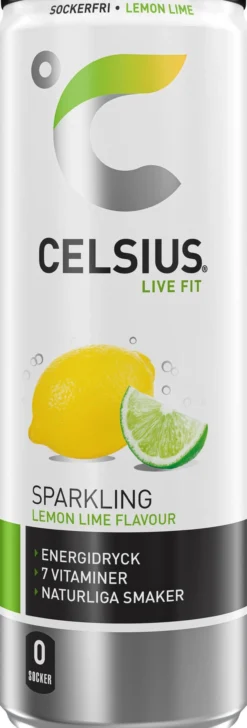 Celsius Lemon Lime 355 ml