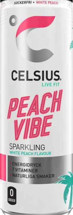 Celsius Peach Vibe 355 ml