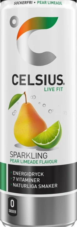 Celsius Pear Limeade 355 ml
