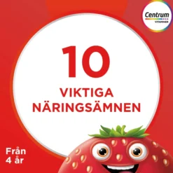 Centrum Barn Multivitamin Gummies Jordgubb 60 gummies