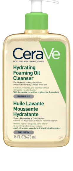 CeraVe Hydrating Foaming Oil Cleanser 473 ml