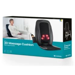 Champion Massagedyna 3D Infraröd Värme 3-Zon MD210 Svart