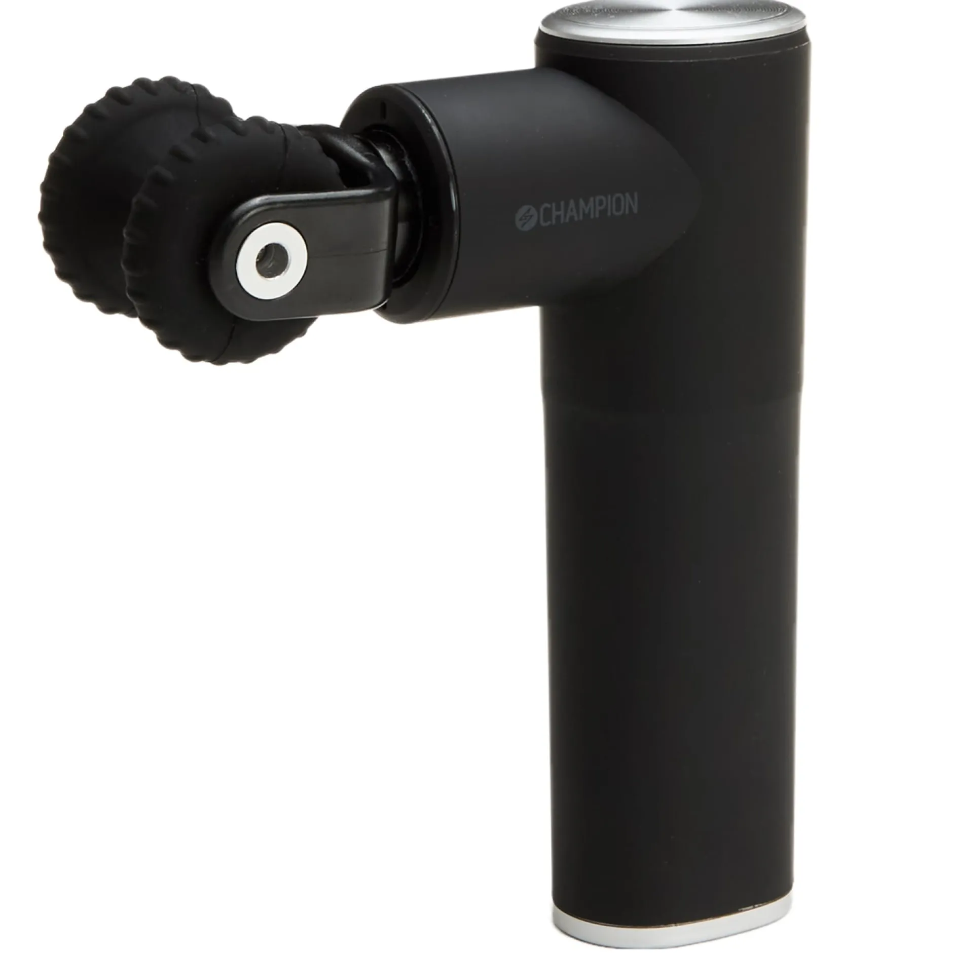 Champion Massagepistol Compact Power 3300RPM 1800mAh MG400 Svart/Silver
