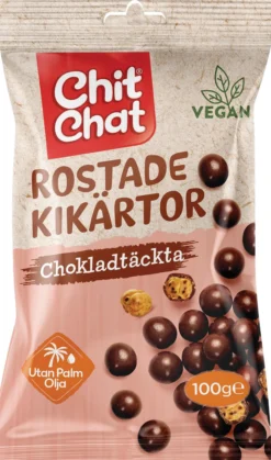 Chit Chat Rostade Kikärtor med Choklad 100 g
