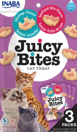 Churu Cat Juicy Bites Shrimp/Seafood 3 st