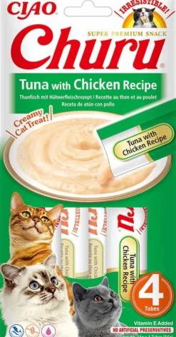 Churu Cat Tuna with Chicken 4 st