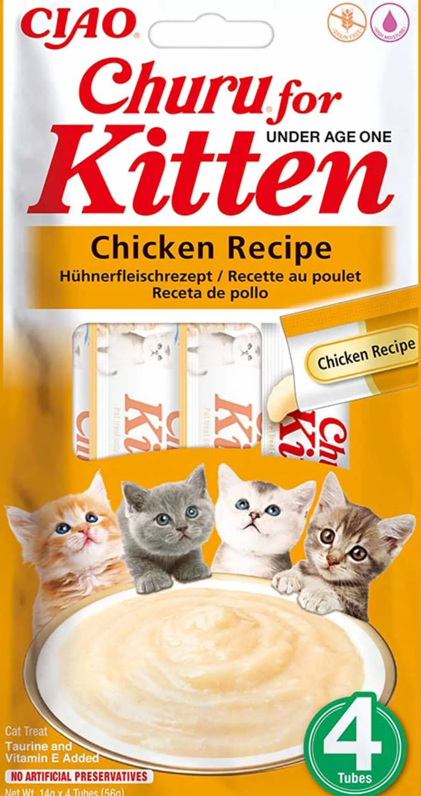 Churu Kitten Chicken 4 st under age 1