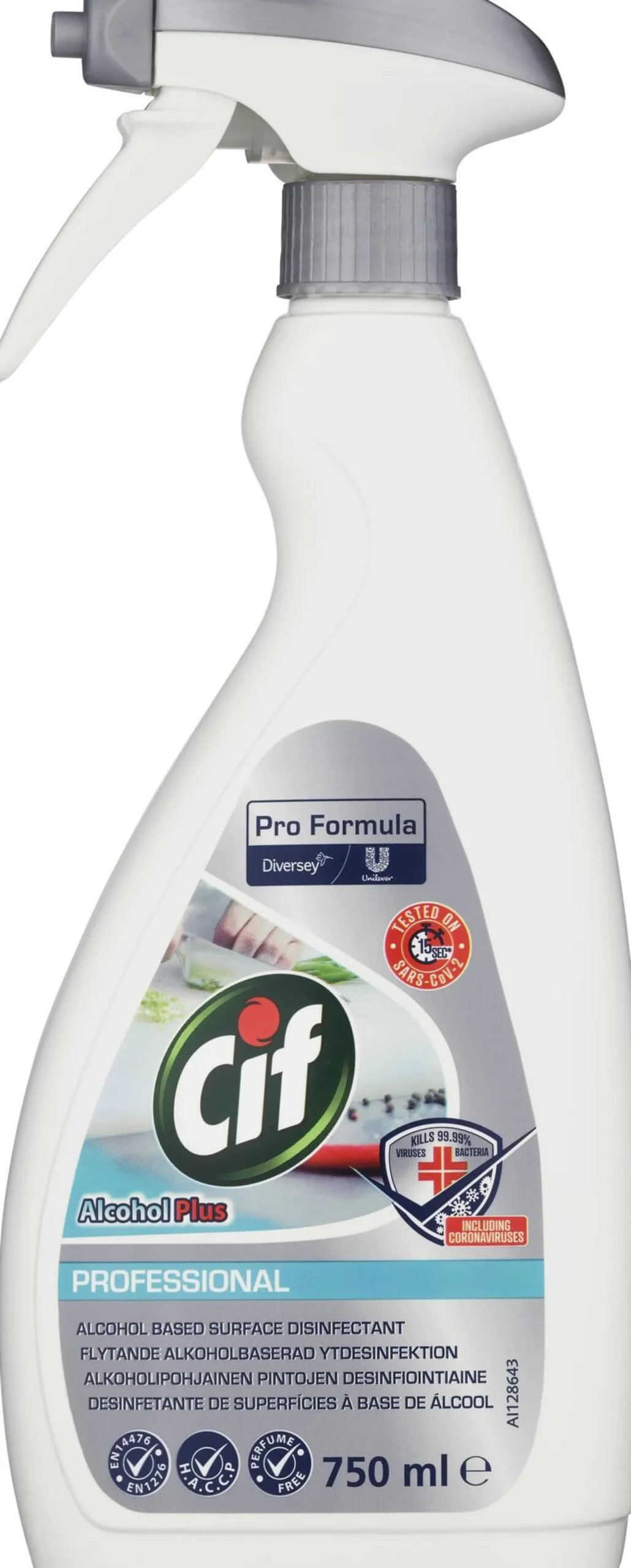 Cif Alcohol Plus Ytdesinfektion 750 ml
