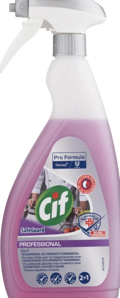 Cif Professional 2in1 Rengöring och Desinfektion 750 ml