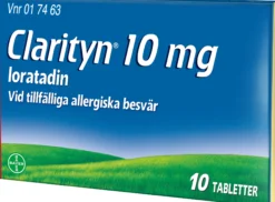 Clarityn 10mg 10 tabletter