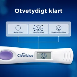 Clearblue Advanced Digital Ägglossningstestkit, 1 digital hållare och 20 ägglossningstester
