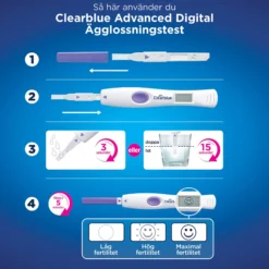Clearblue Advanced Digital Ägglossningstest 10 st
