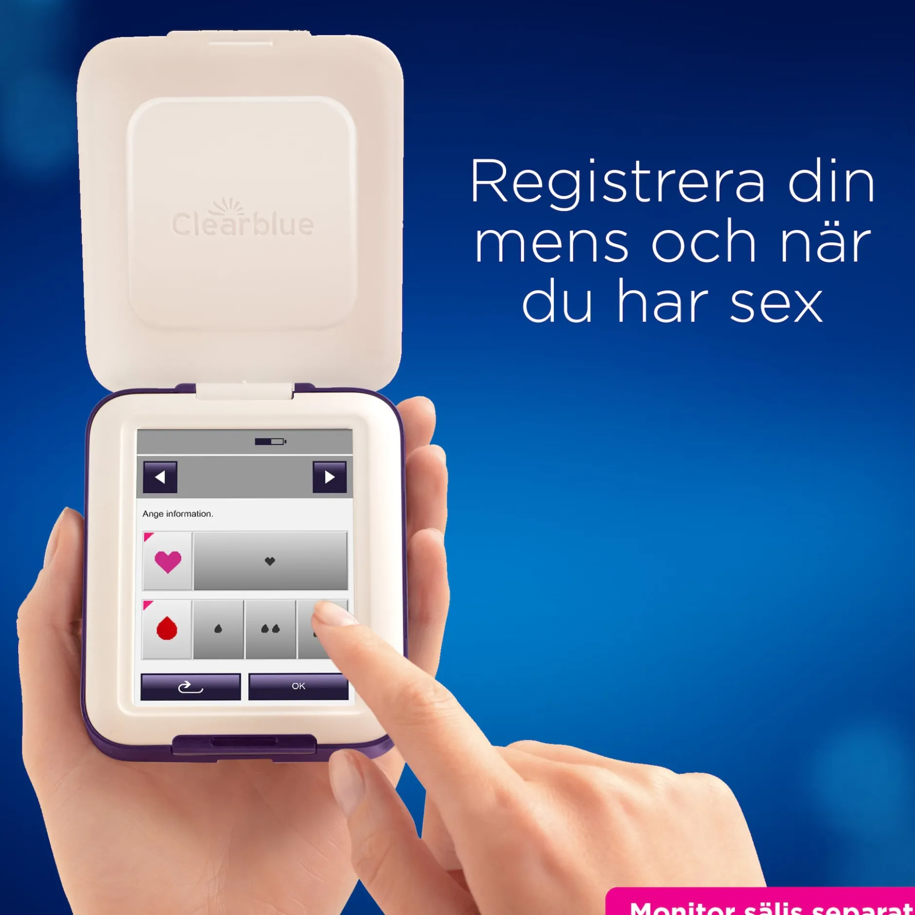 Clearblue Advanced Fertility Teststickor till Monitor 24 st