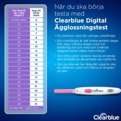 Clearblue Digitalt Ägglossningstest 1 Hållare & 10 tester