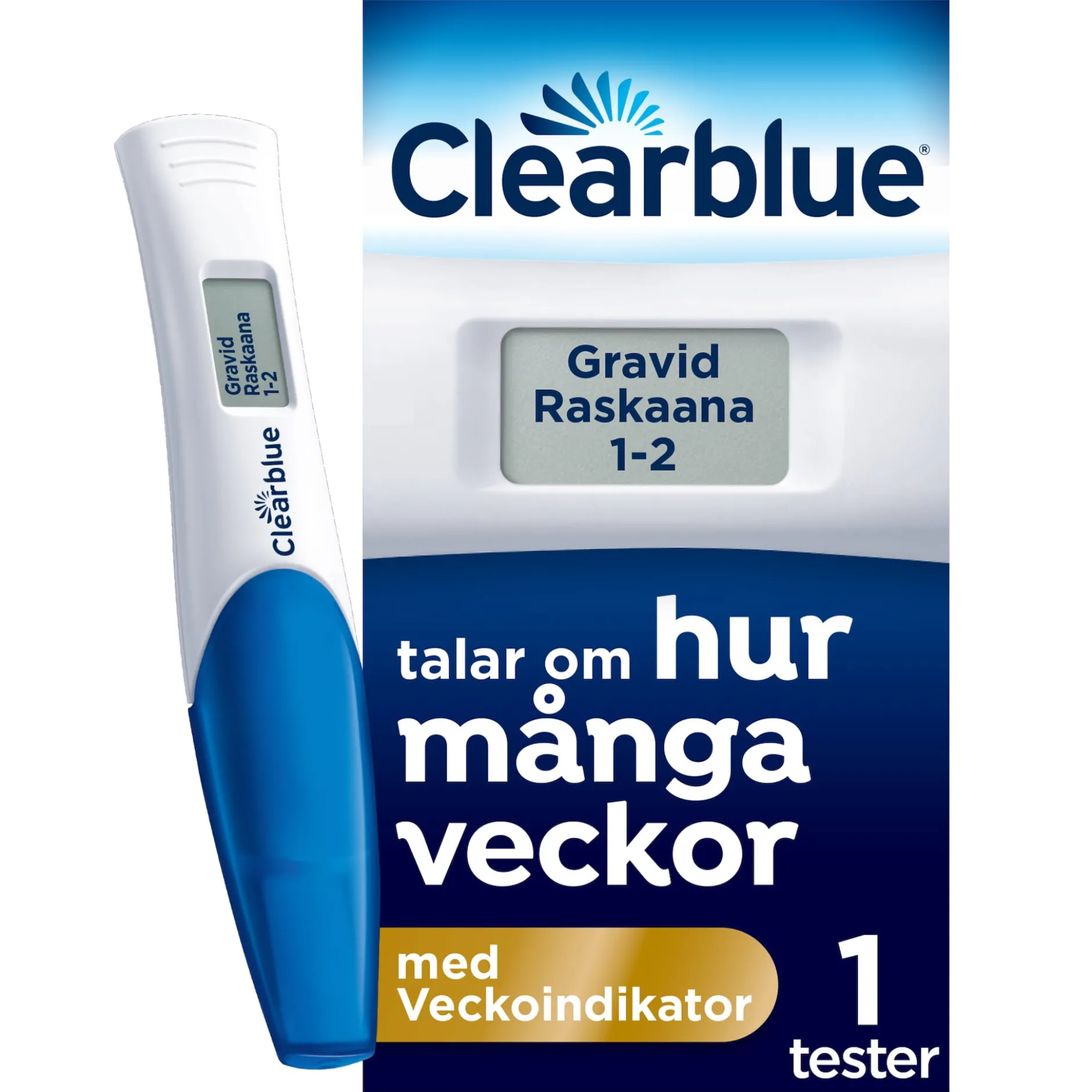 Clearblue Graviditetstest med veckoindikator 1 st