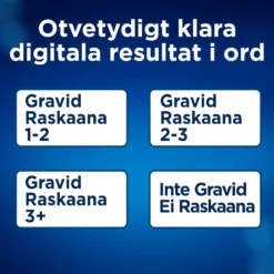 Clearblue Graviditetstest med veckoindikator 2 st