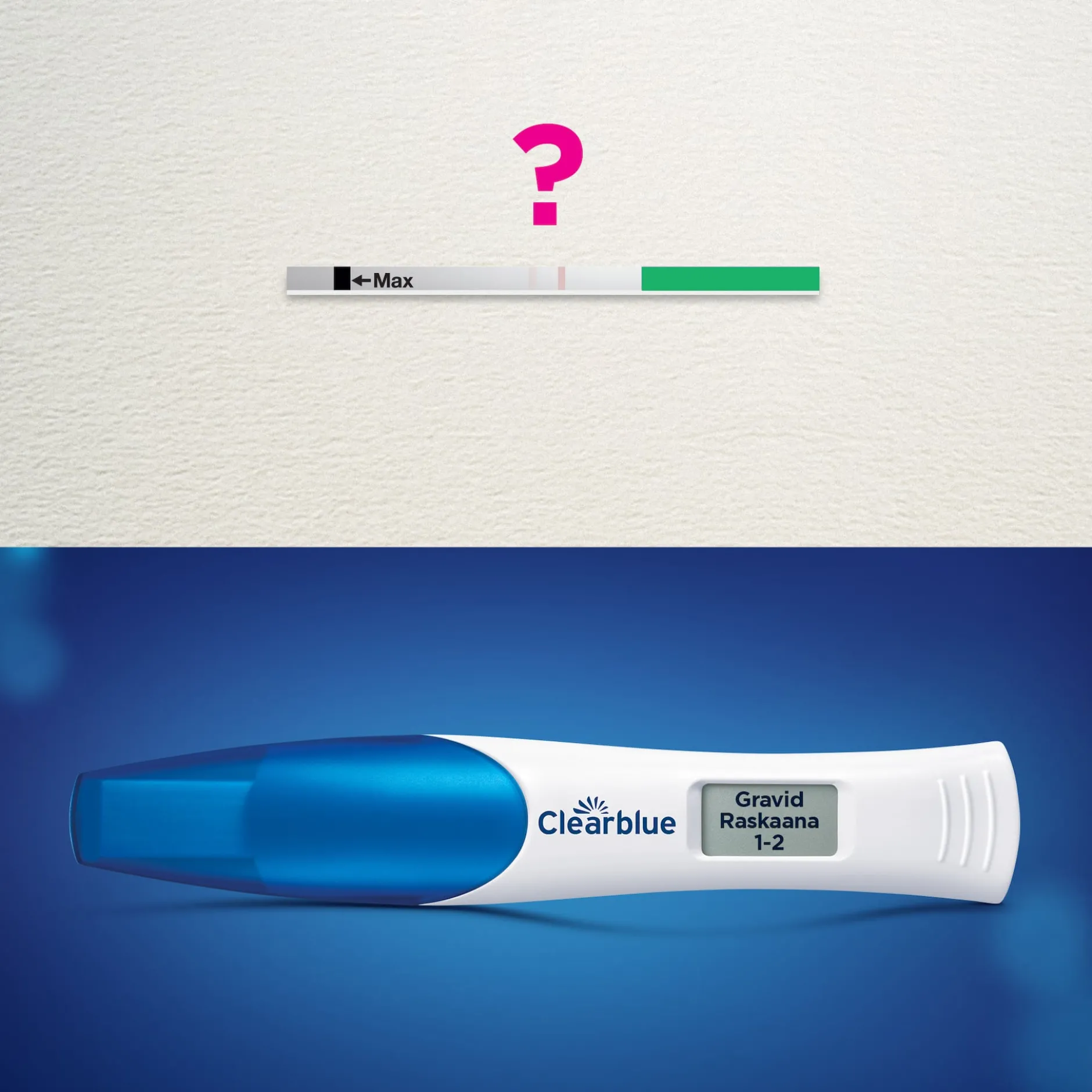 Clearblue Graviditetstest med veckoindikator 2 st