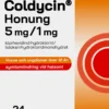 Coldycin Honung 5 mg/1 mg, 24 sugtabletter