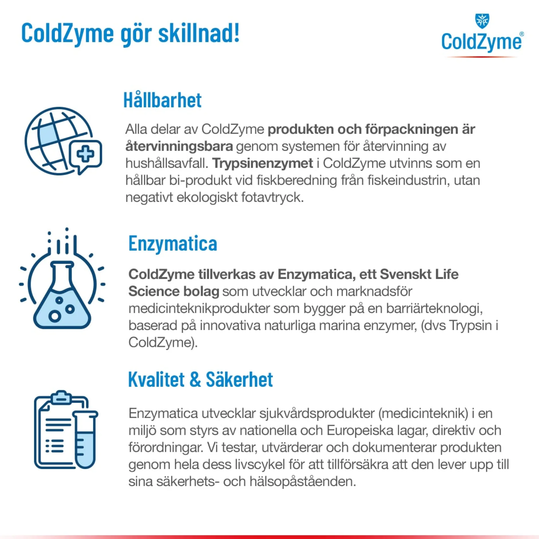 ColdZyme Munspray Mot Förkylning 20 ml