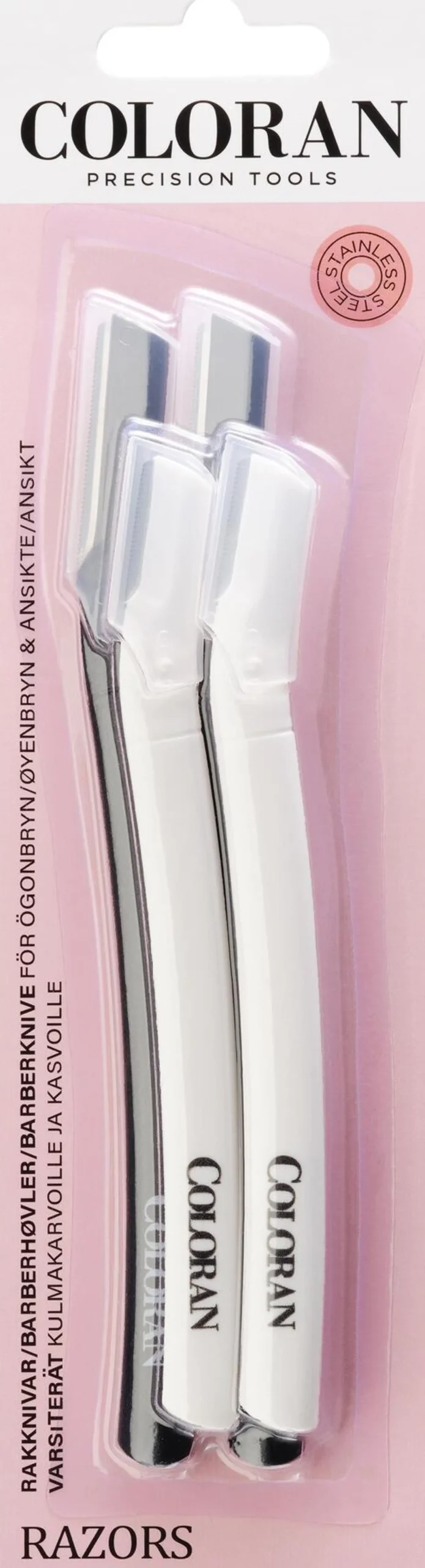Coloran Razors For Eyebrows & Face 4 st