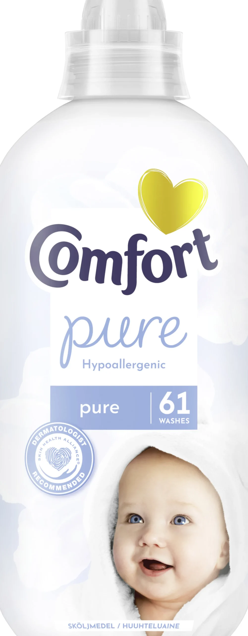 Comfort Sköljmedel Pure för Känslig Hud 925 ml