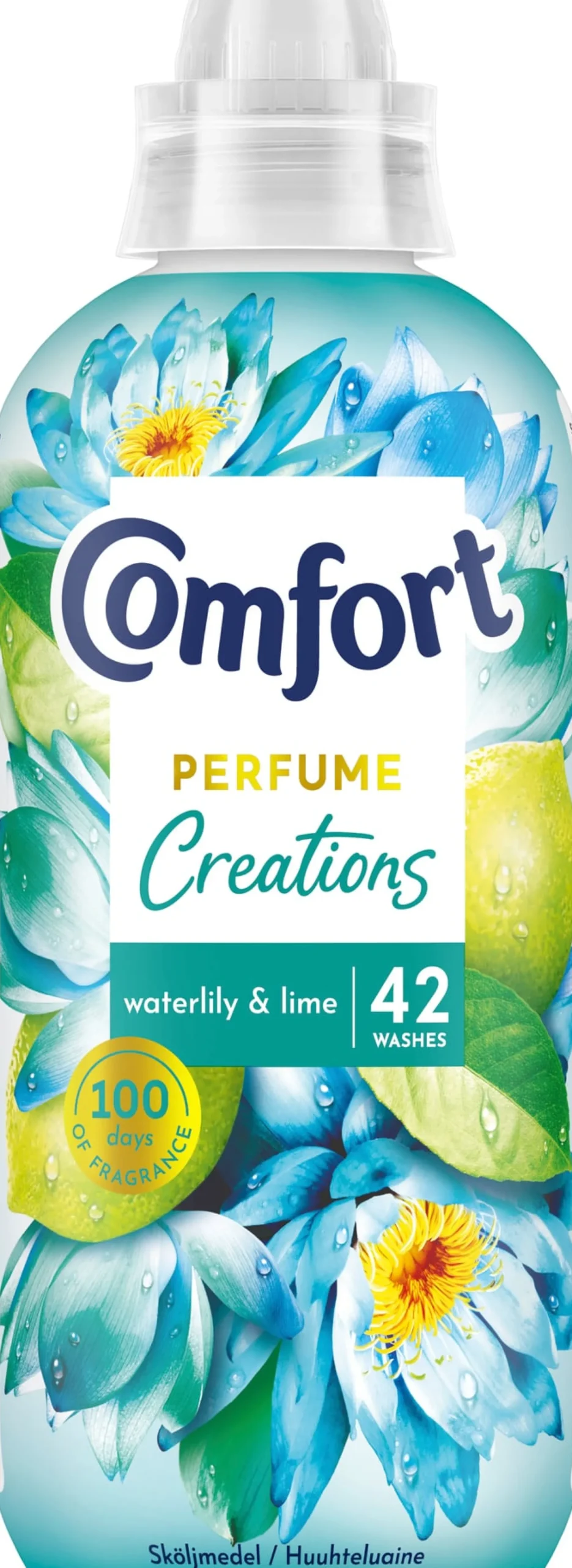 Comfort Sköljmedel Waterlily & Lime 762 ml